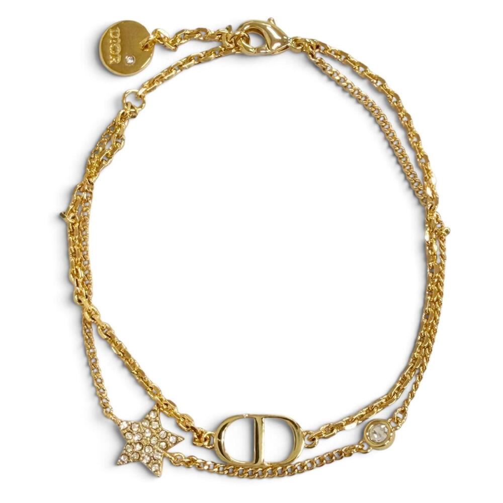 DIOR Gold Charm Bracelet